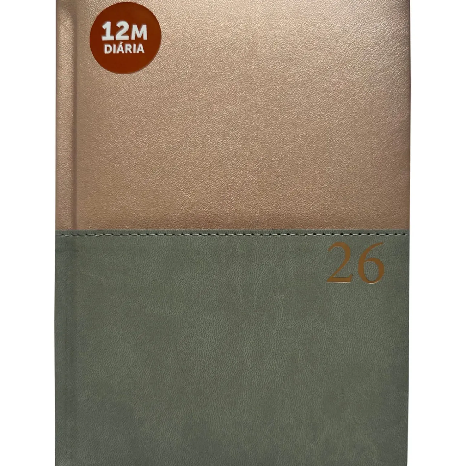 Agenda A5 Bicolor Metalizada Note! (artigo sortido)