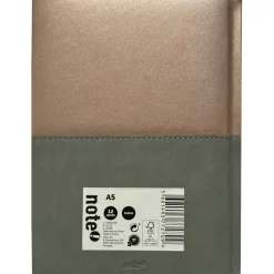 Agenda A5 Bicolor Metalizada Note! (artigo sortido)