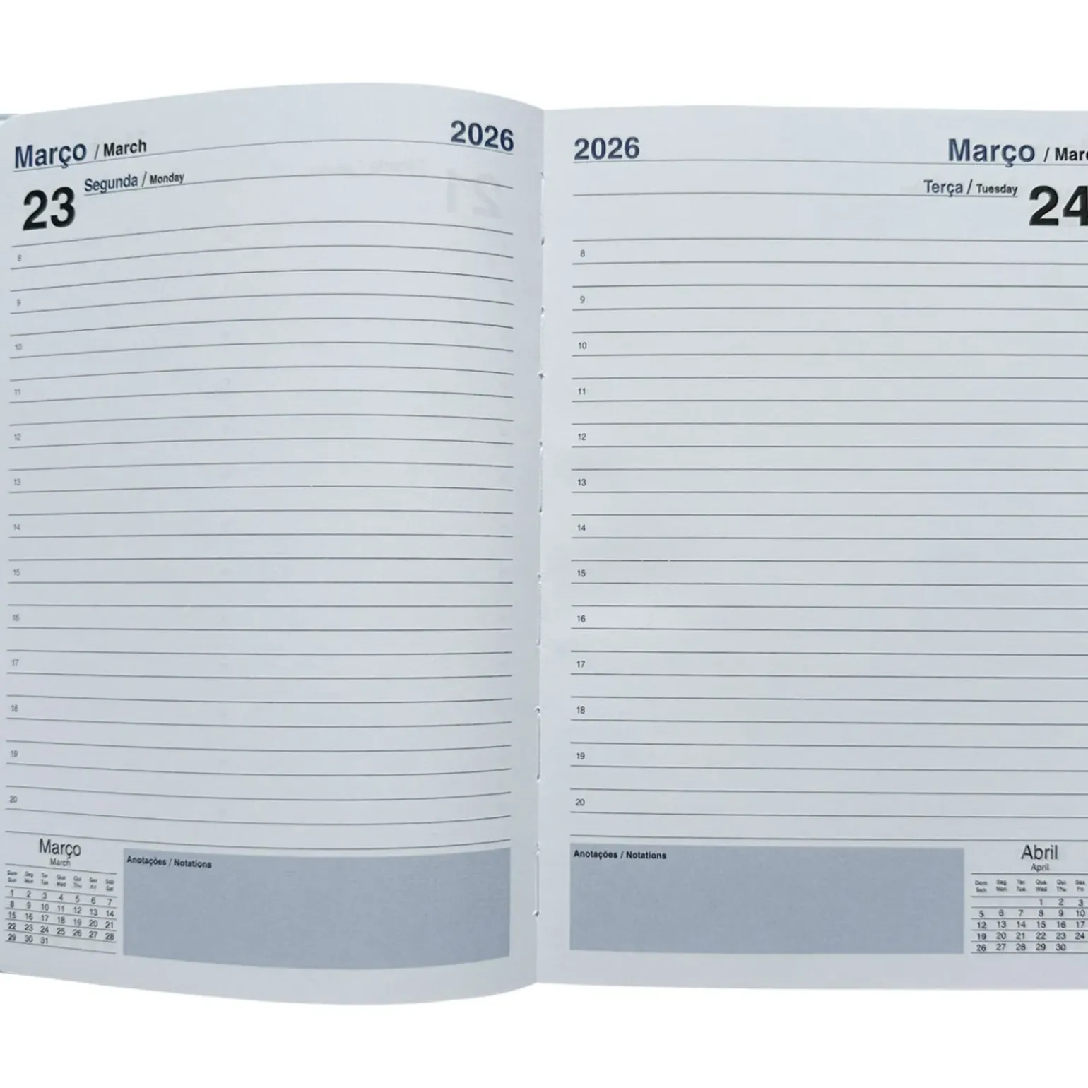 Agenda A5 Marmoreada Note! (artigo sortido)