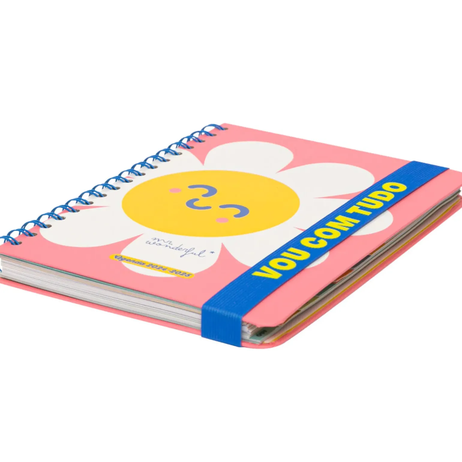 Agenda Wonder 24/25 Semanal Grande - Vou Com Tudo