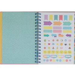 Agenda Wonder 24/25 Semanal Grande - Vou Com Tudo