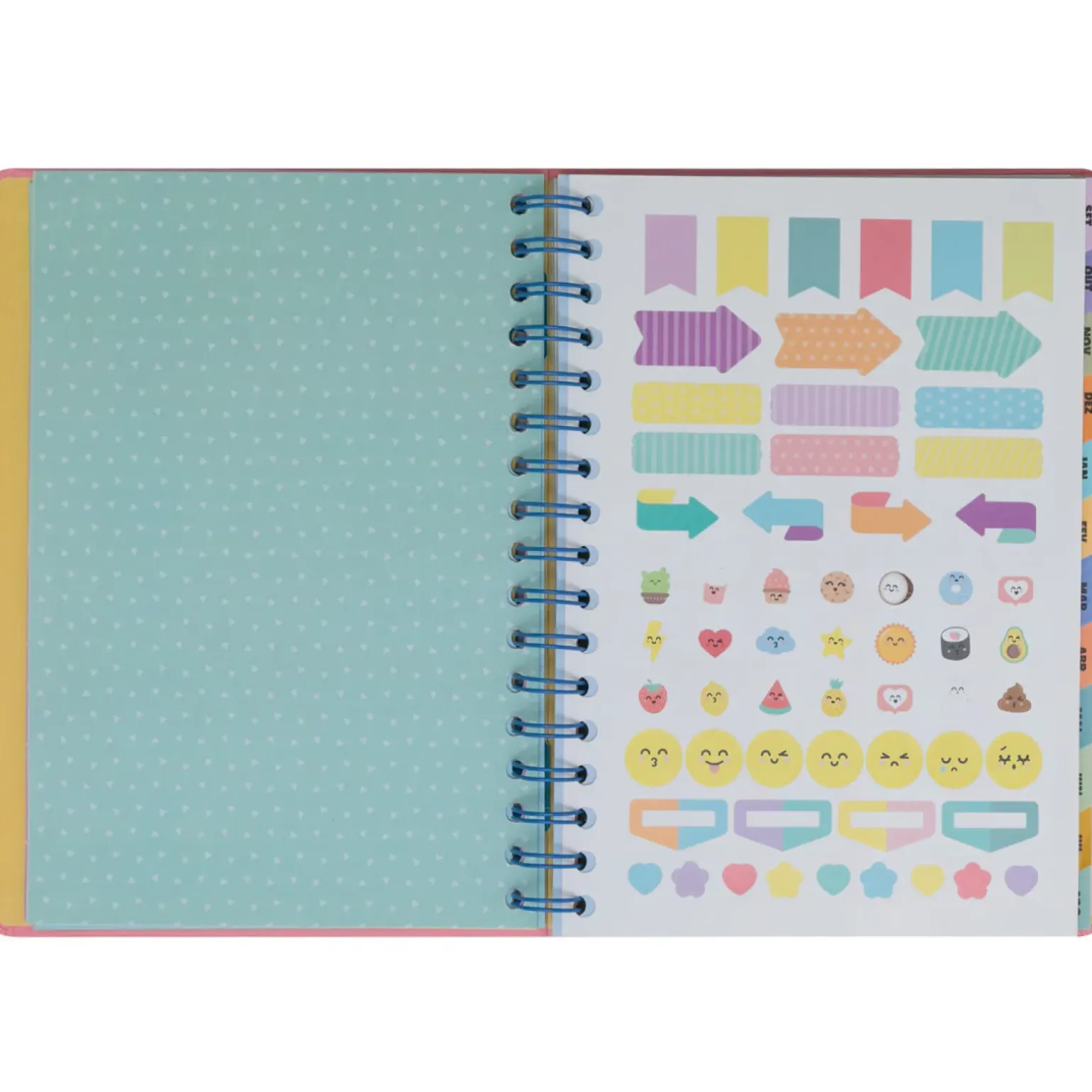 Agenda Wonder 24/25 Semanal Grande - Vou Com Tudo