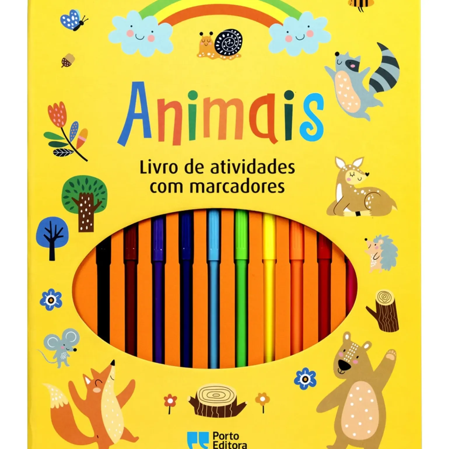 Animais - Livro de Atividades com Marcadores