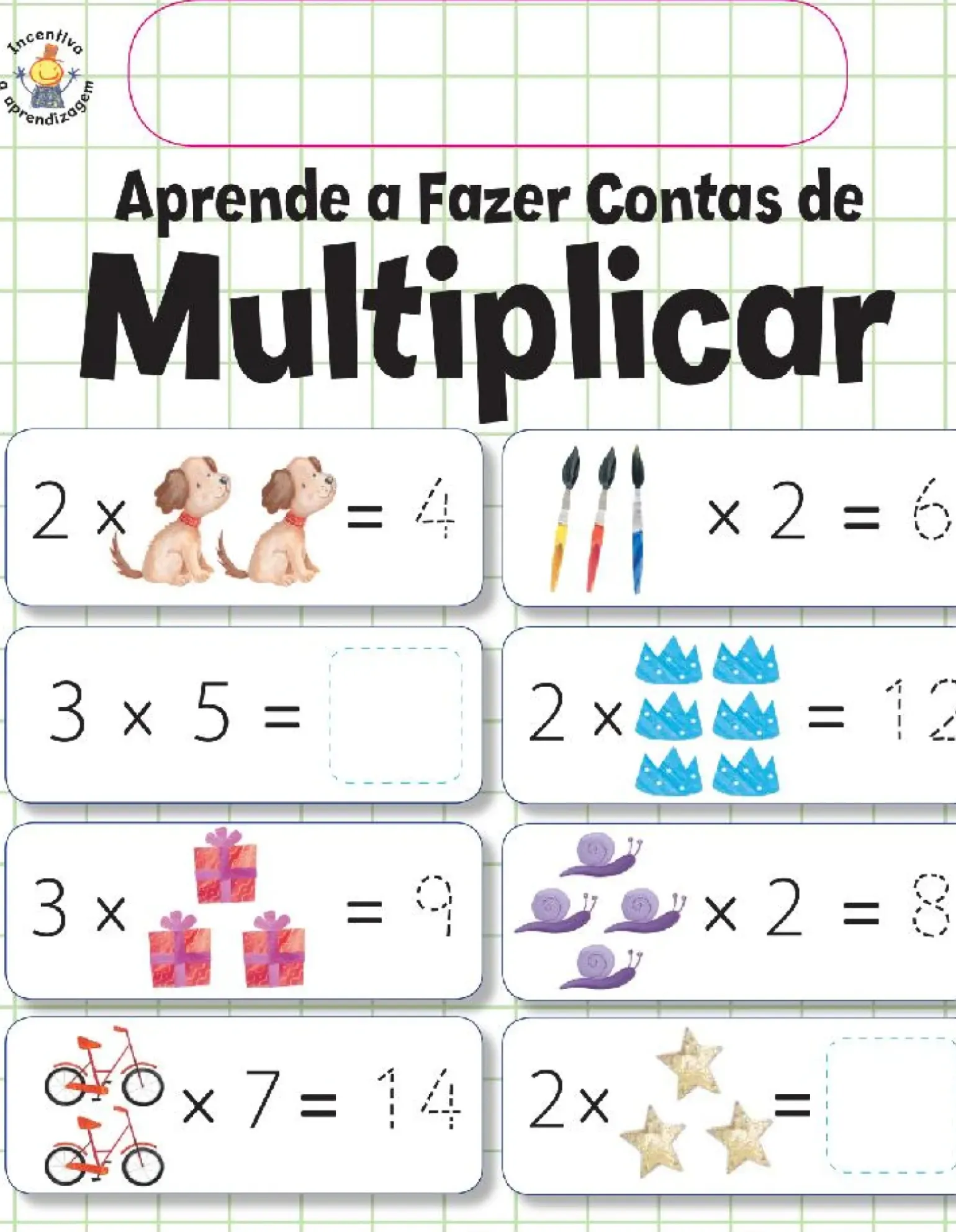 Aprende a Fazer Contas de Multiplicar de Elizabeth Golding - (3ª Edição)