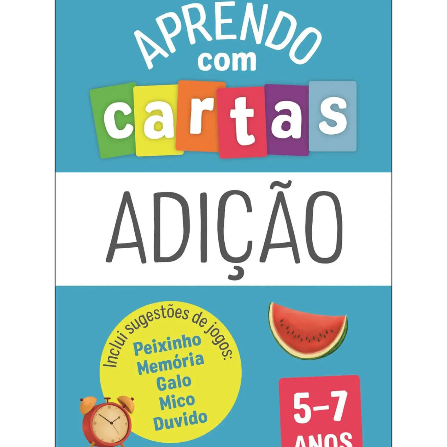 Aprendo com Cartas - Adição 5-7 Anos