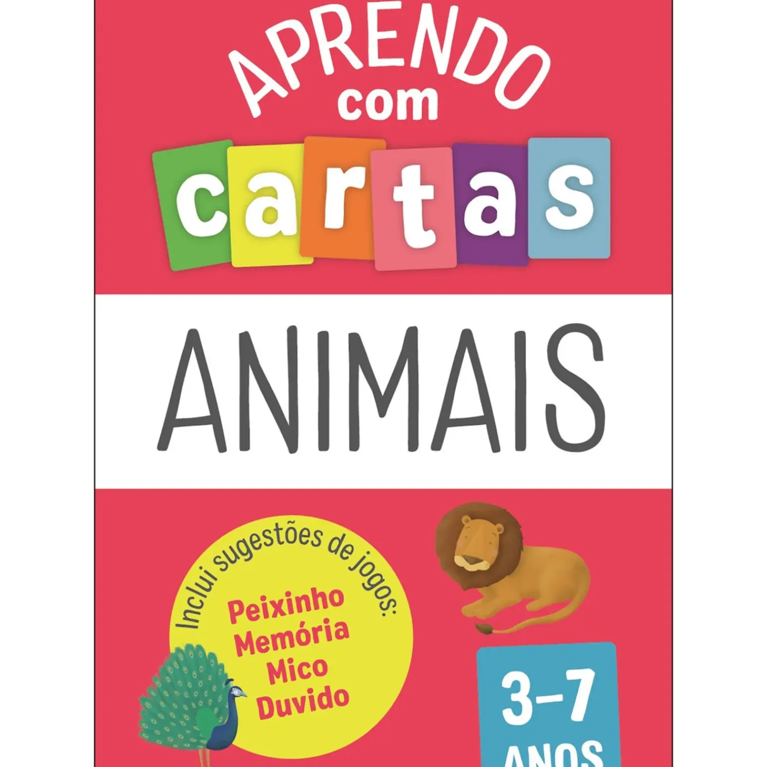 Aprendo com Cartas - Animais 3-7 Anos