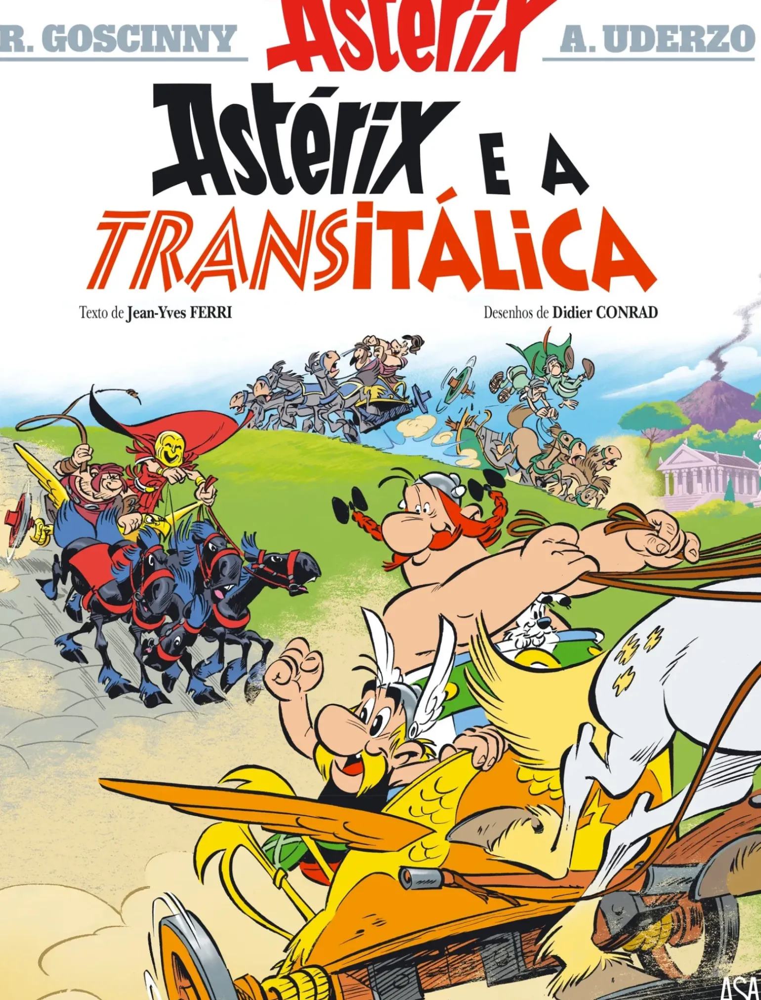 Astérix e a Transitálica (volume 37) de Jean-Yves Ferri