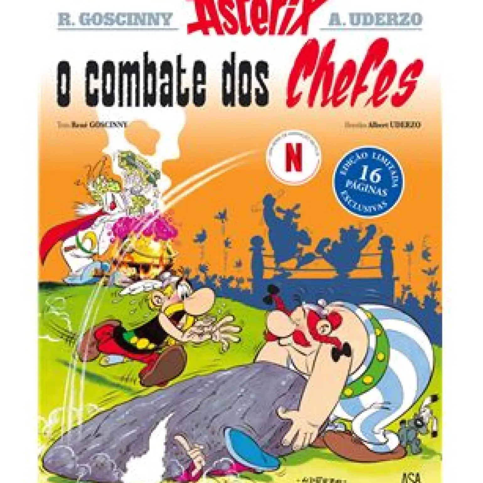 Astérix - o Combate dos Chefes de René Goscinny