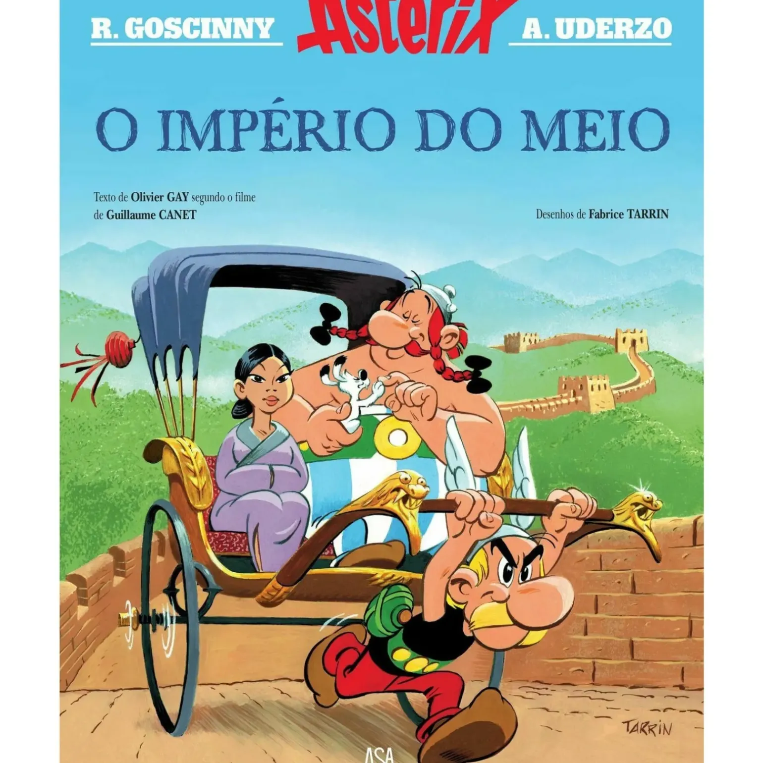 Astérix - o Império do Meio de Oliver Gay e Fabrice Tarrin