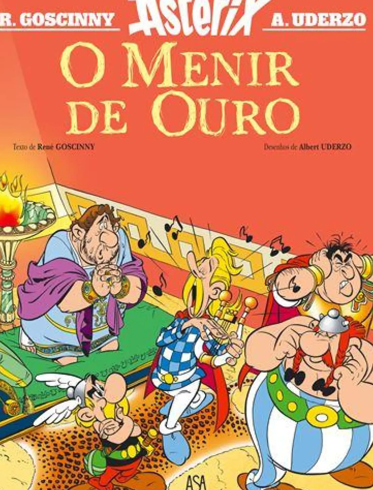 Astérix - o Menir de Ouro de René Goscinny