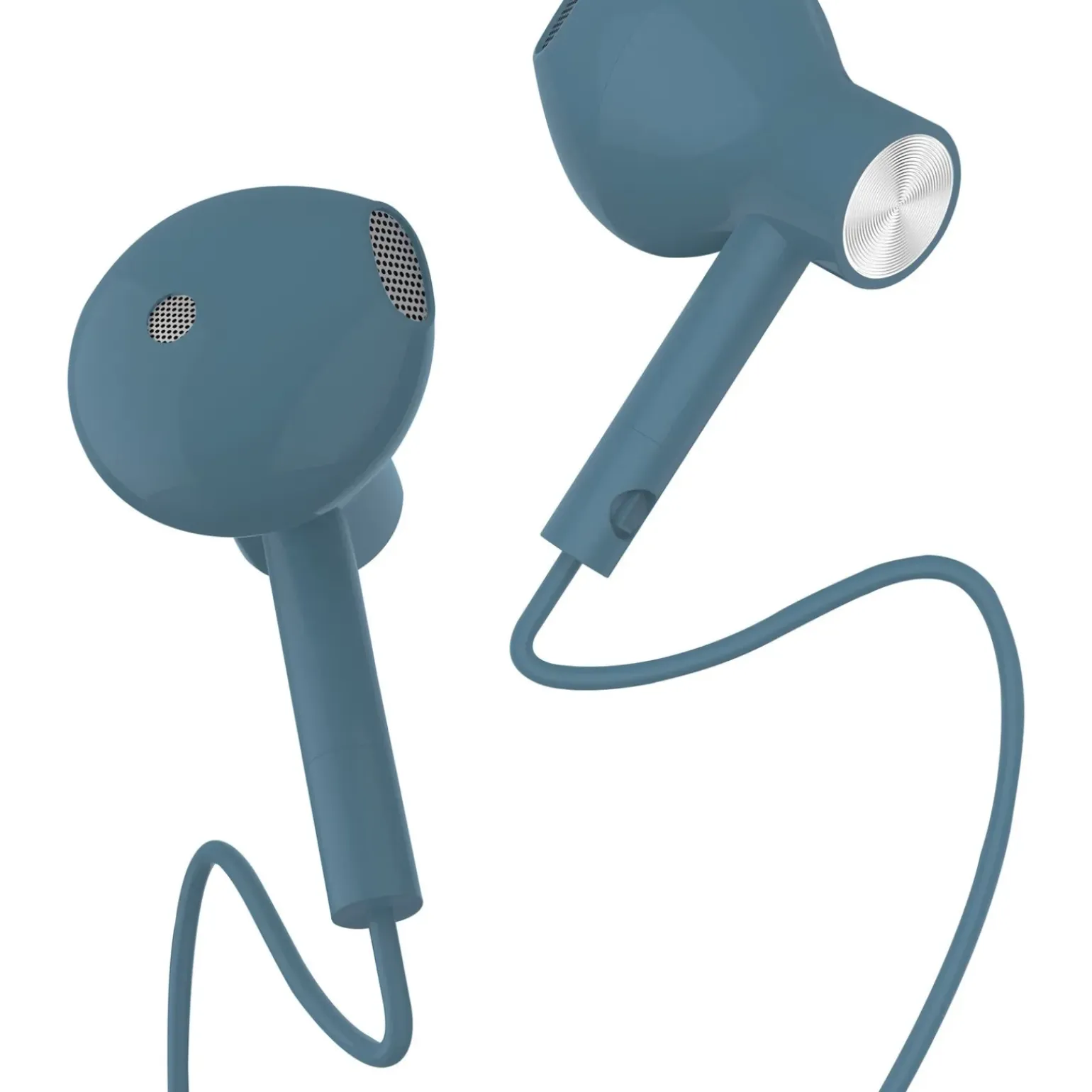 Auriculares Com Fios Azul Fusion
