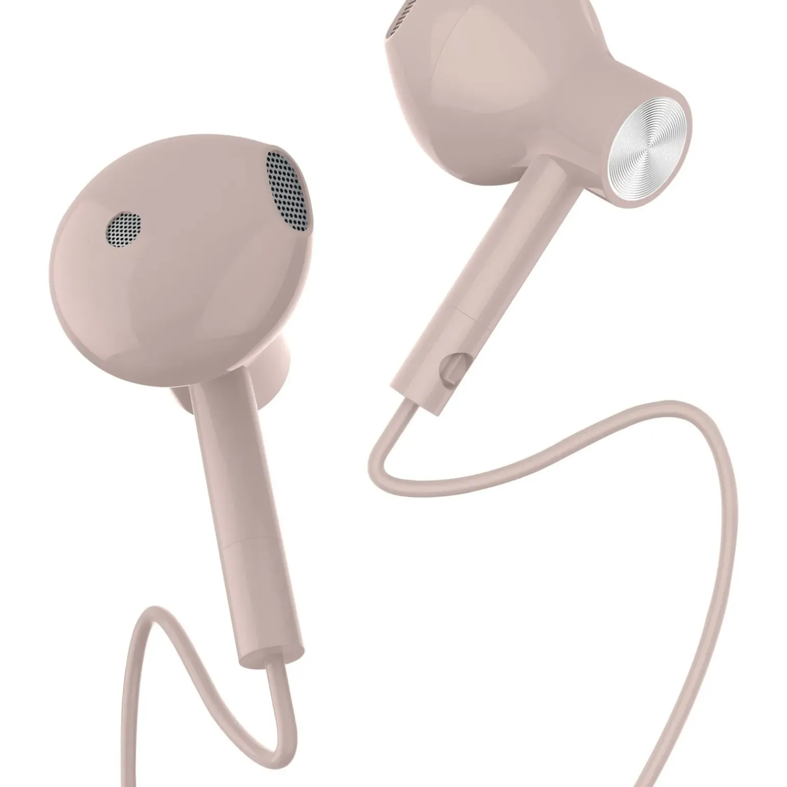 Auriculares com Fios Rosa Fusion
