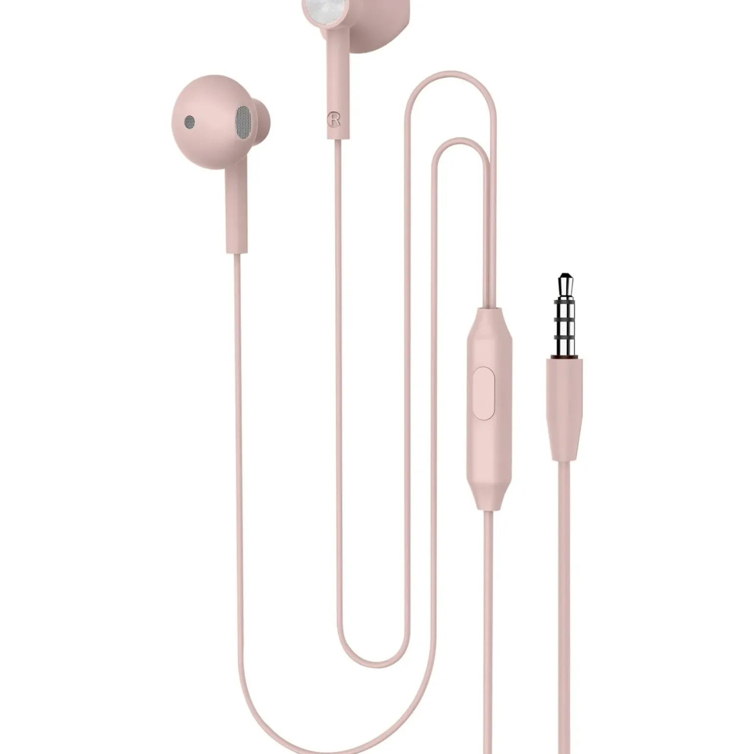 Auriculares com Fios Rosa Fusion