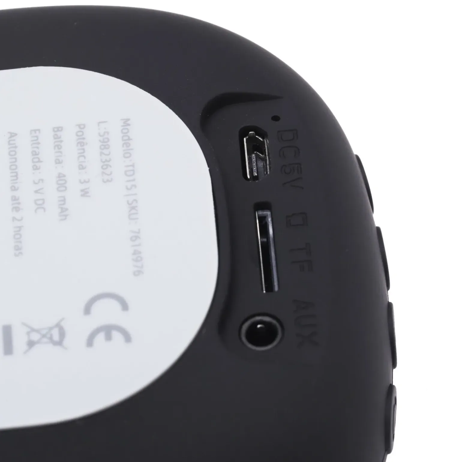 Auriculares E Coluna Sem Fios Preto Blue