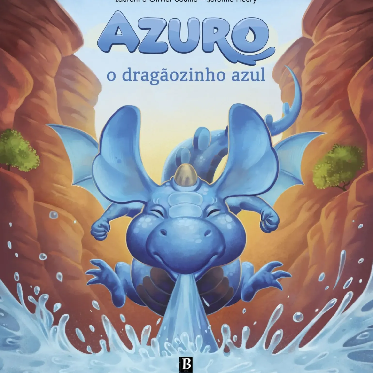 Azuro - o Dragãozinho Azul de Laurent Souillé e Olivier Souillé