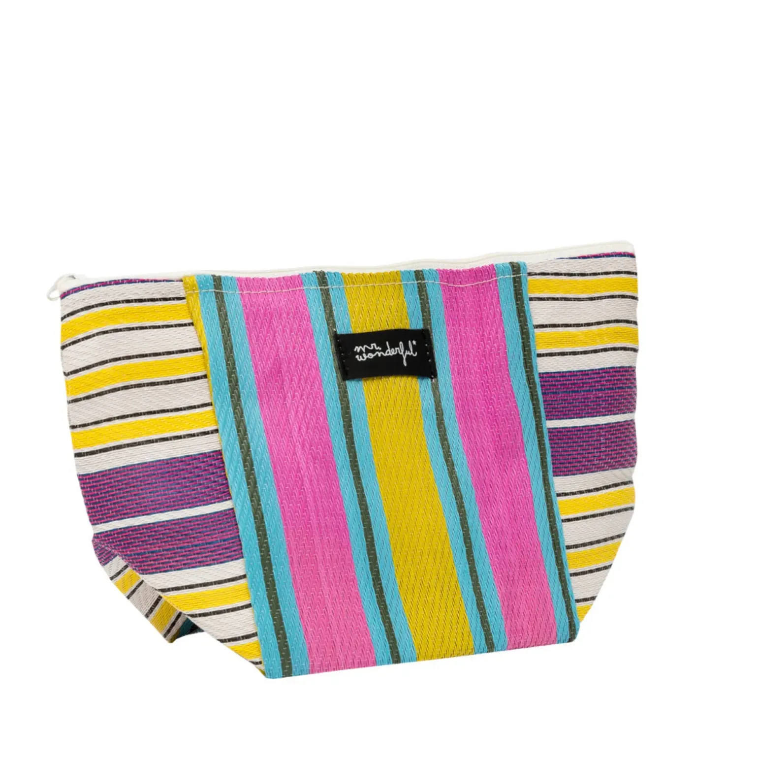 Bolsa Praia - Amarelo E Roxo