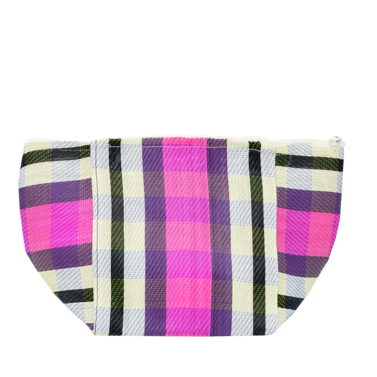 Bolsa Praia - Roxo, Branco E Preto