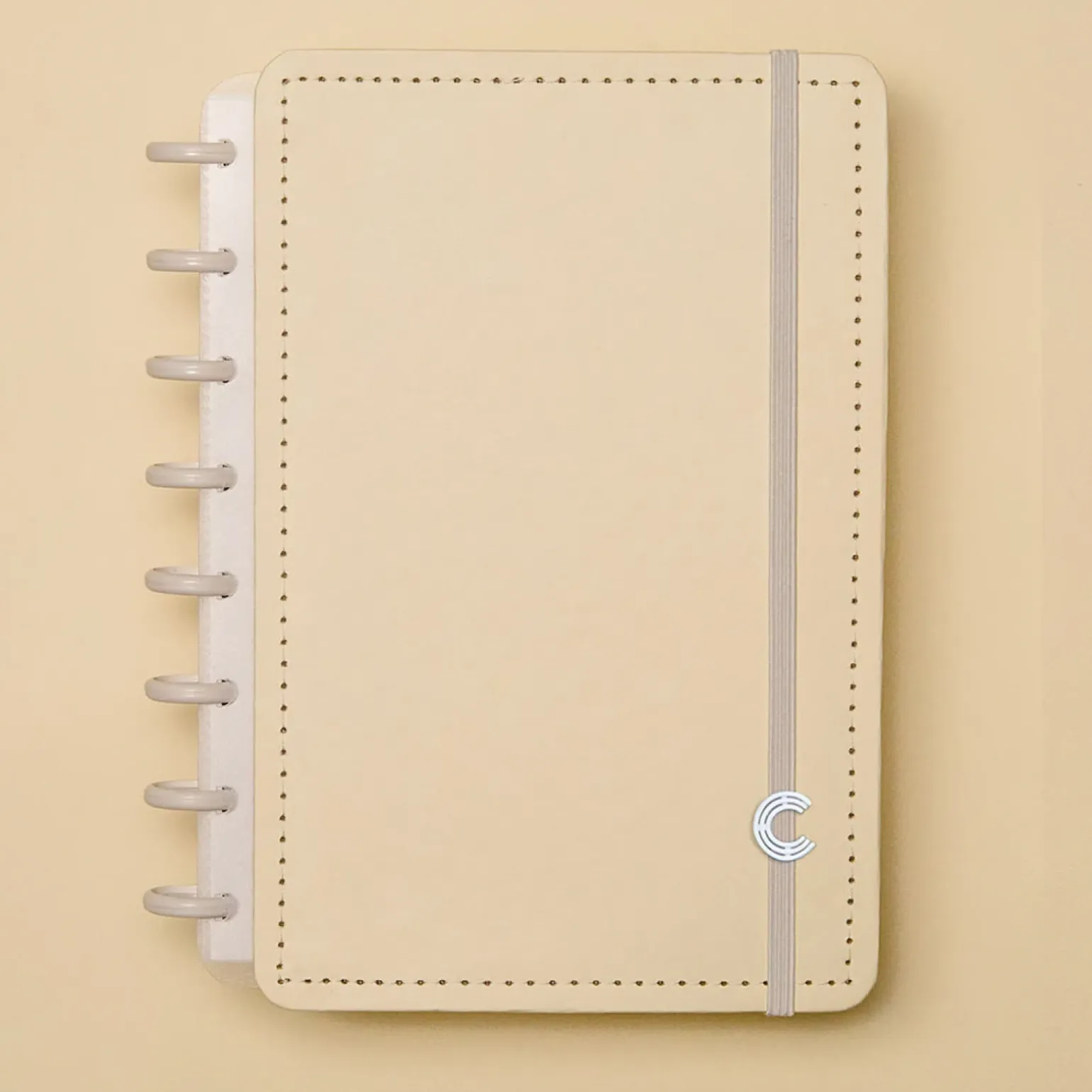 Caderno A5 Amarelo Pastel
