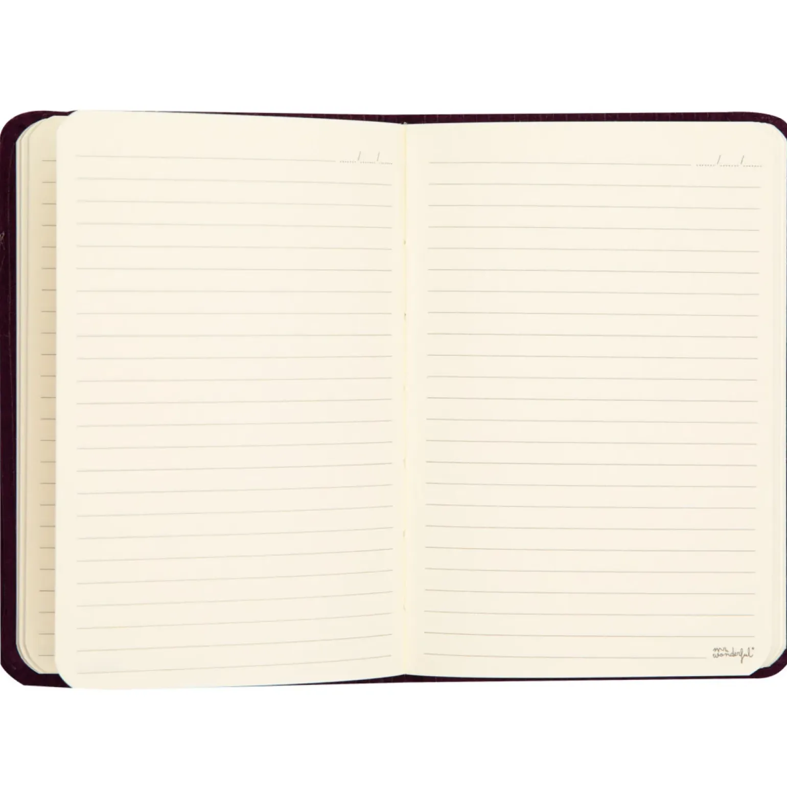 Caderno A6 - Aubergine In The Middle