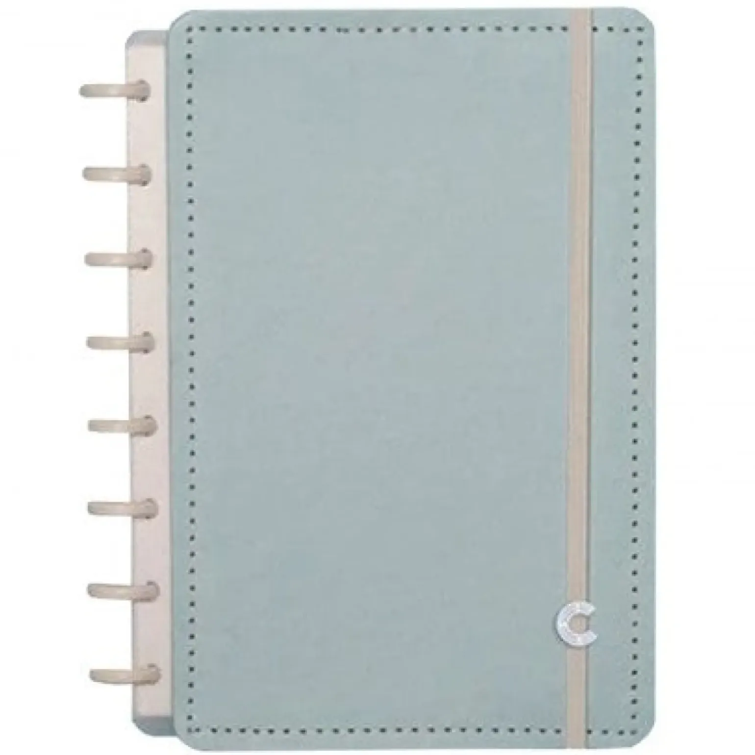 Caderno A5 Azul Pastel