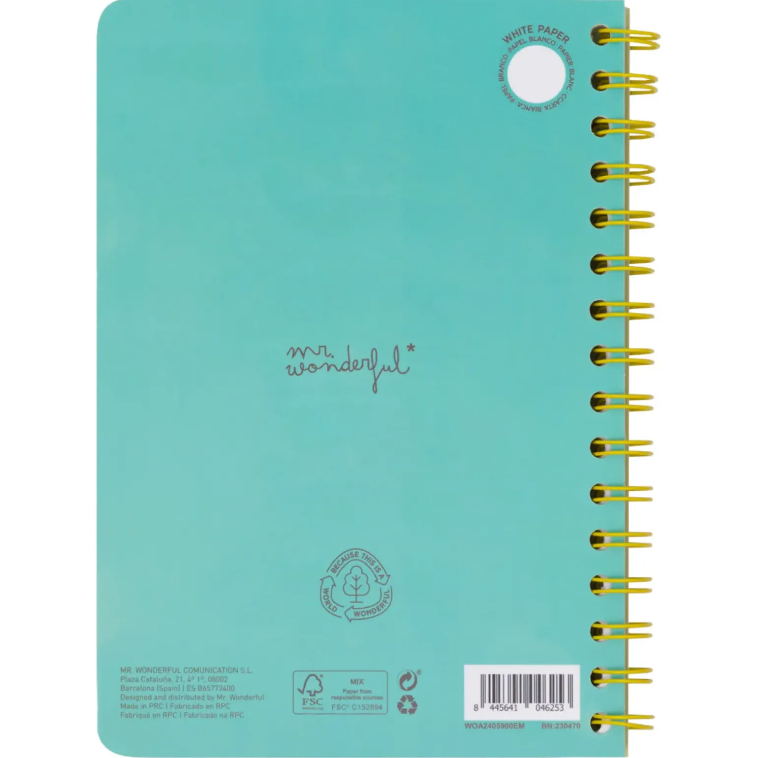 Caderno A5 3D - Never Stop Dreaming