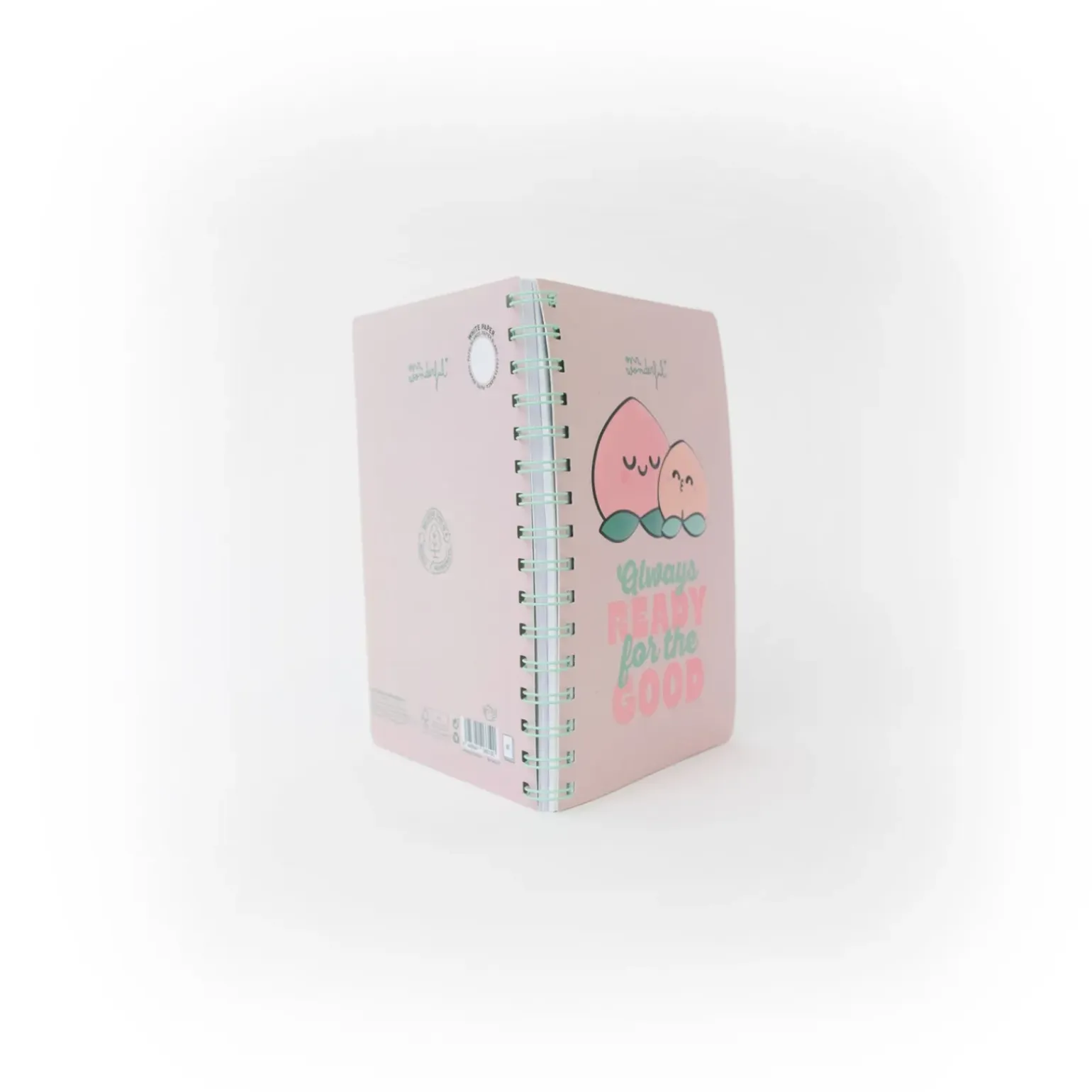 Caderno A5 3D - Pêssego