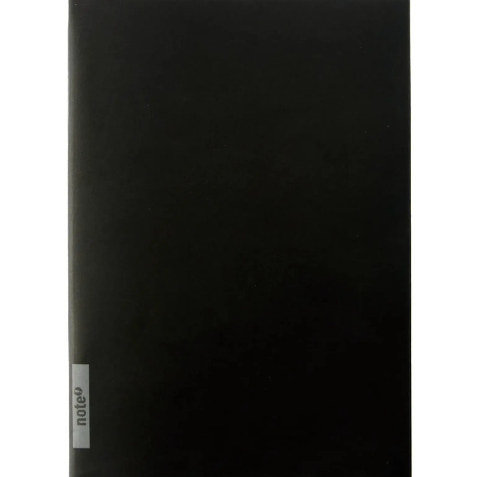 Caderno Agrafado A4 Capa Preta com Plástico 80 Folhas Quadriculado Note!
