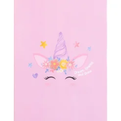 Caderno Agrafado A4 Flex Quadriculado 48 Folhas 90G Unicorn