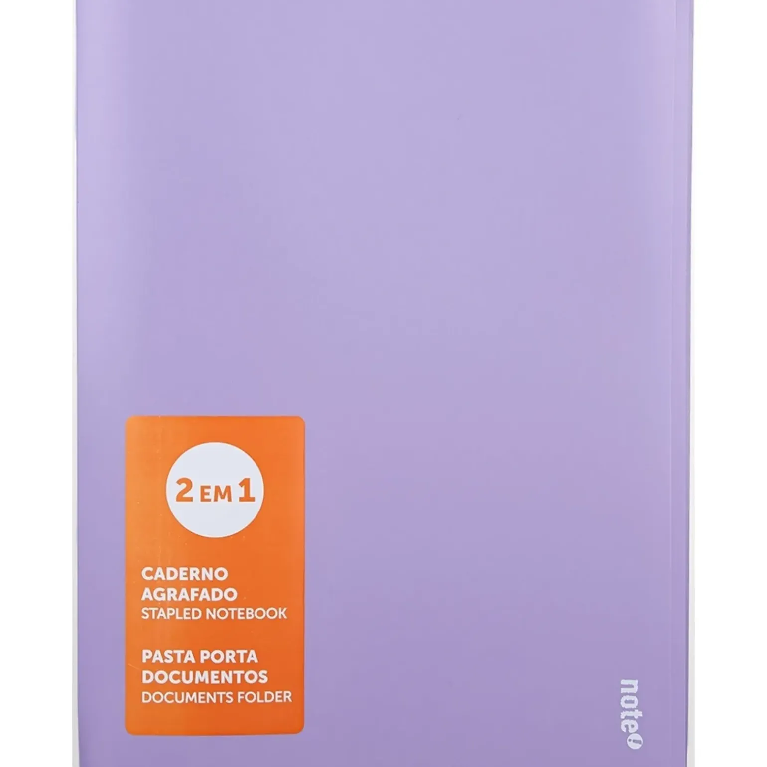 Caderno Agrafado A4 48 Folhas 2Em1 Pastel Note!