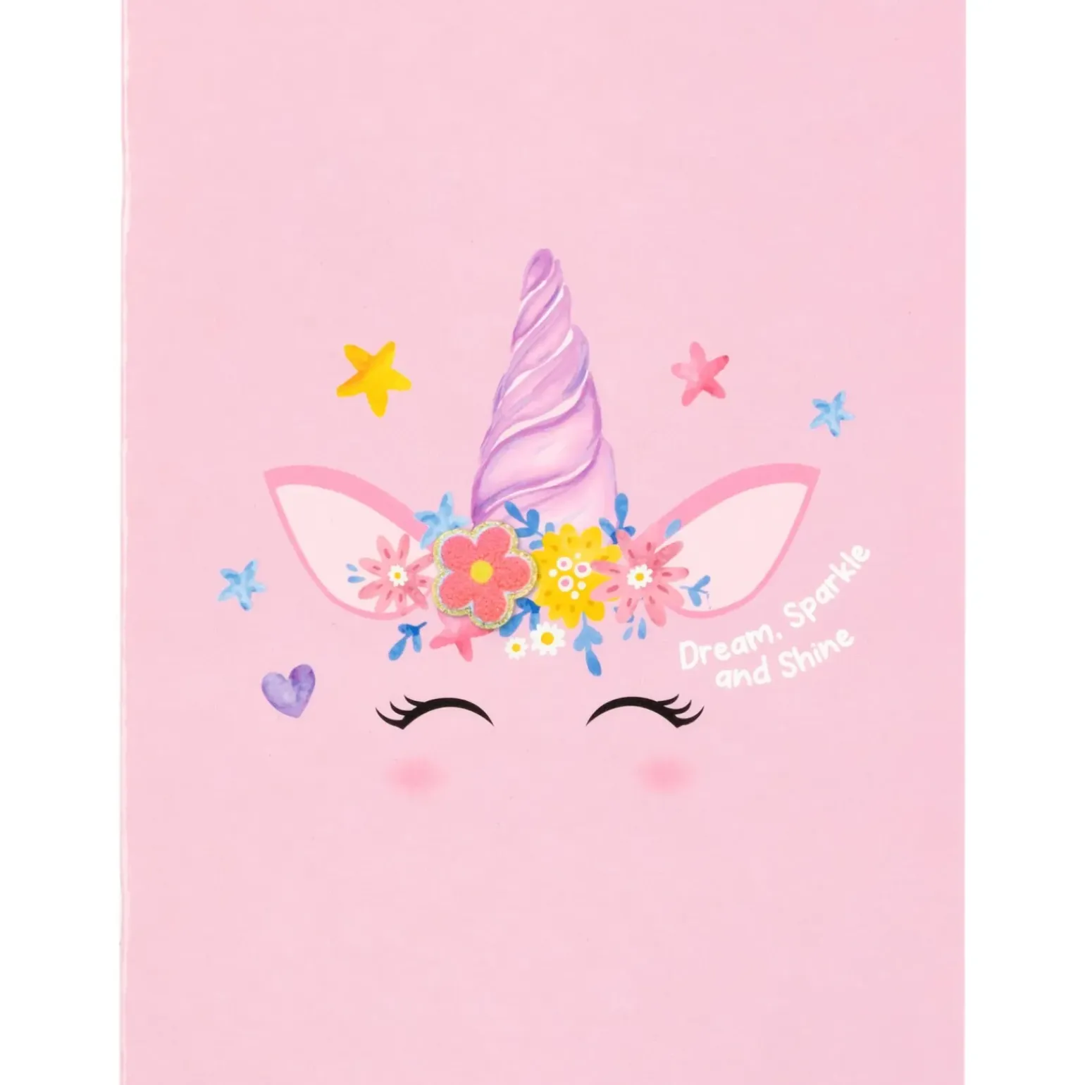 Caderno Agrafado A5 Pautado 40 Folhas 60G Unicorn