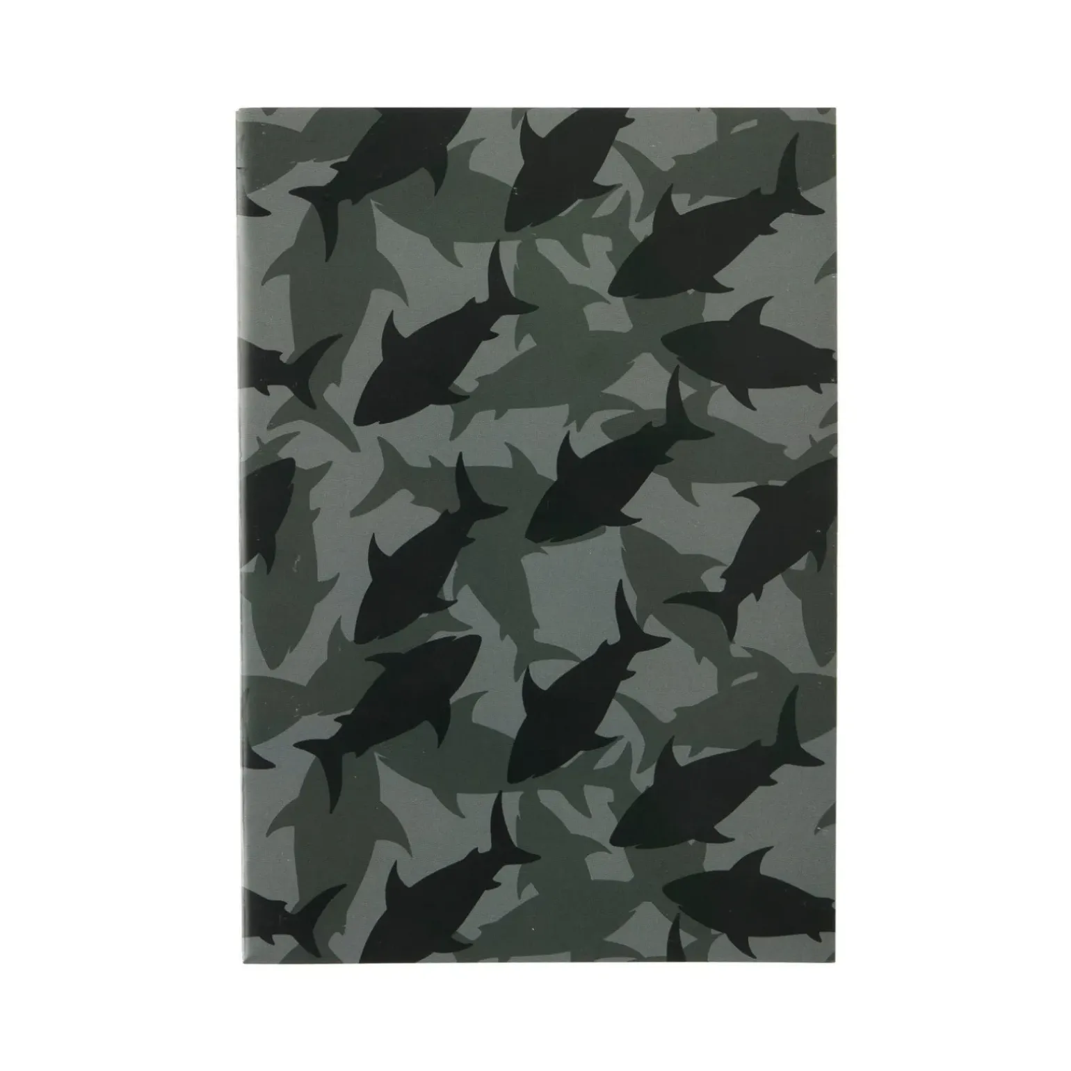Caderno Agrafado A4 Preto 40 Folhas 60G Beach/Retro