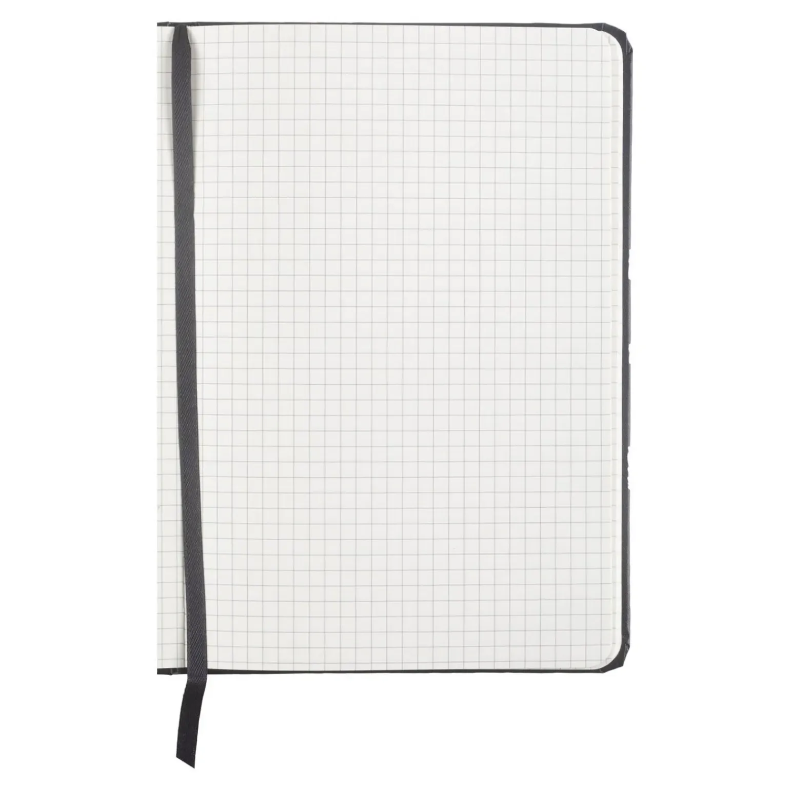 Caderno Agrafado com Elástico A5 Quadriculado