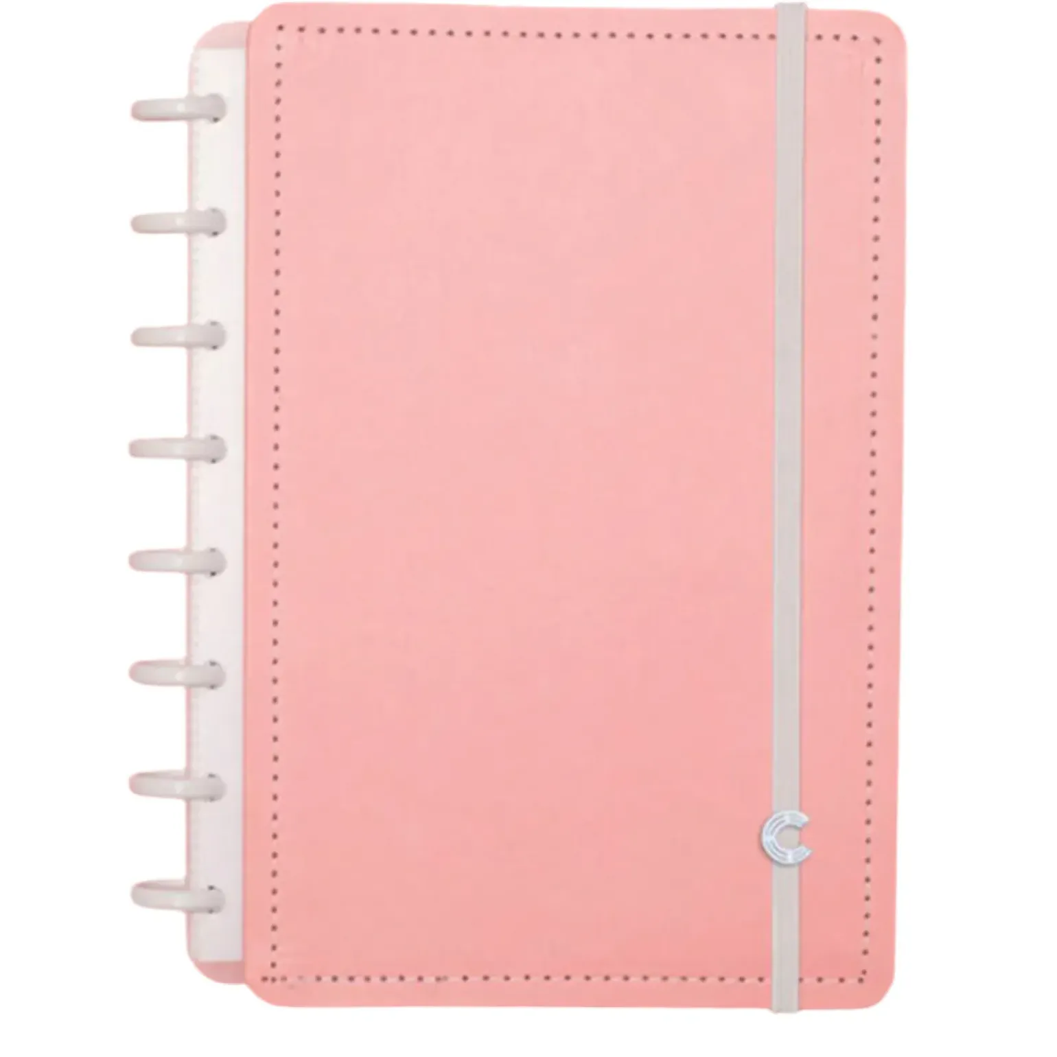 Caderno A5 Rosa Pastel