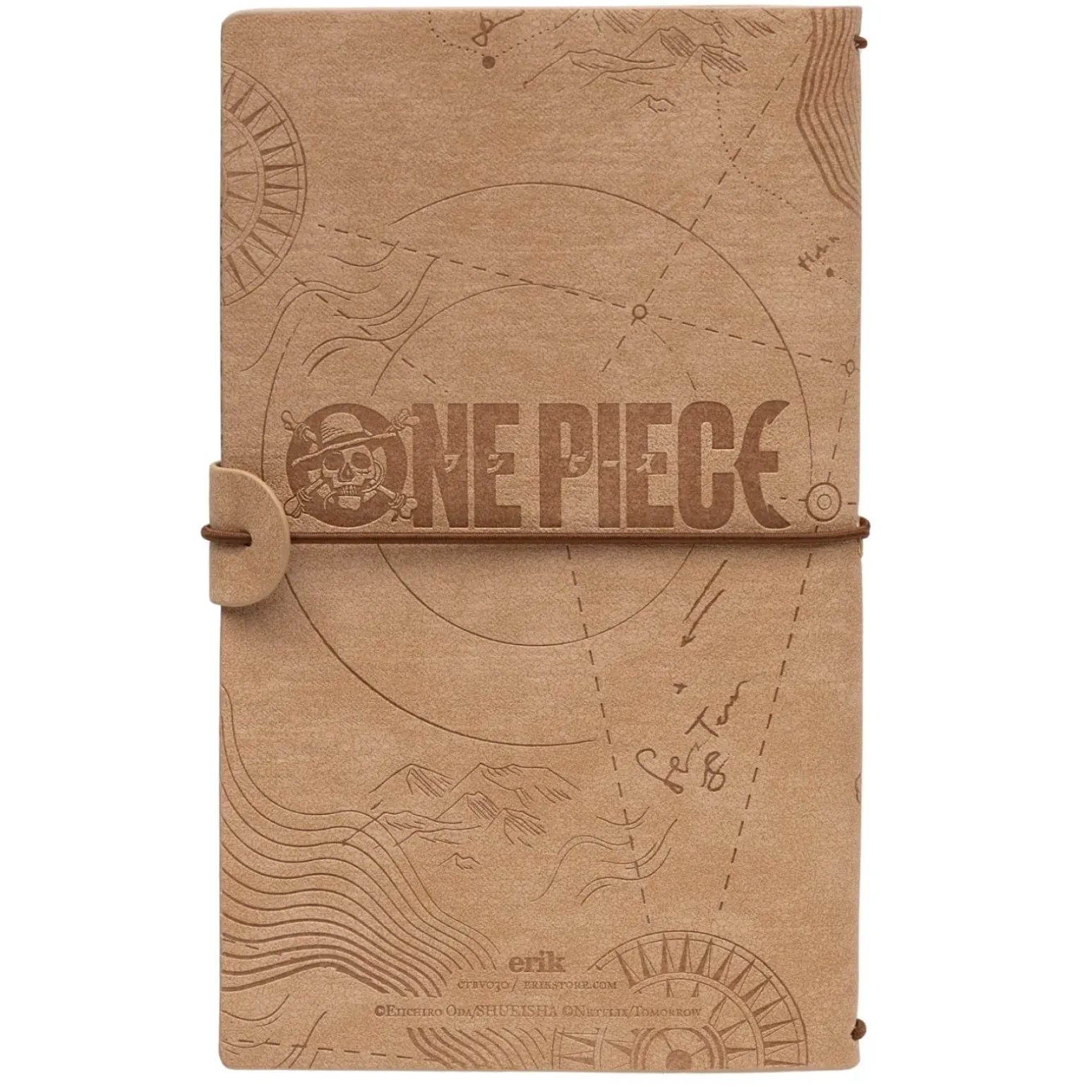 Caderno de Viagem - One Piece Netflix