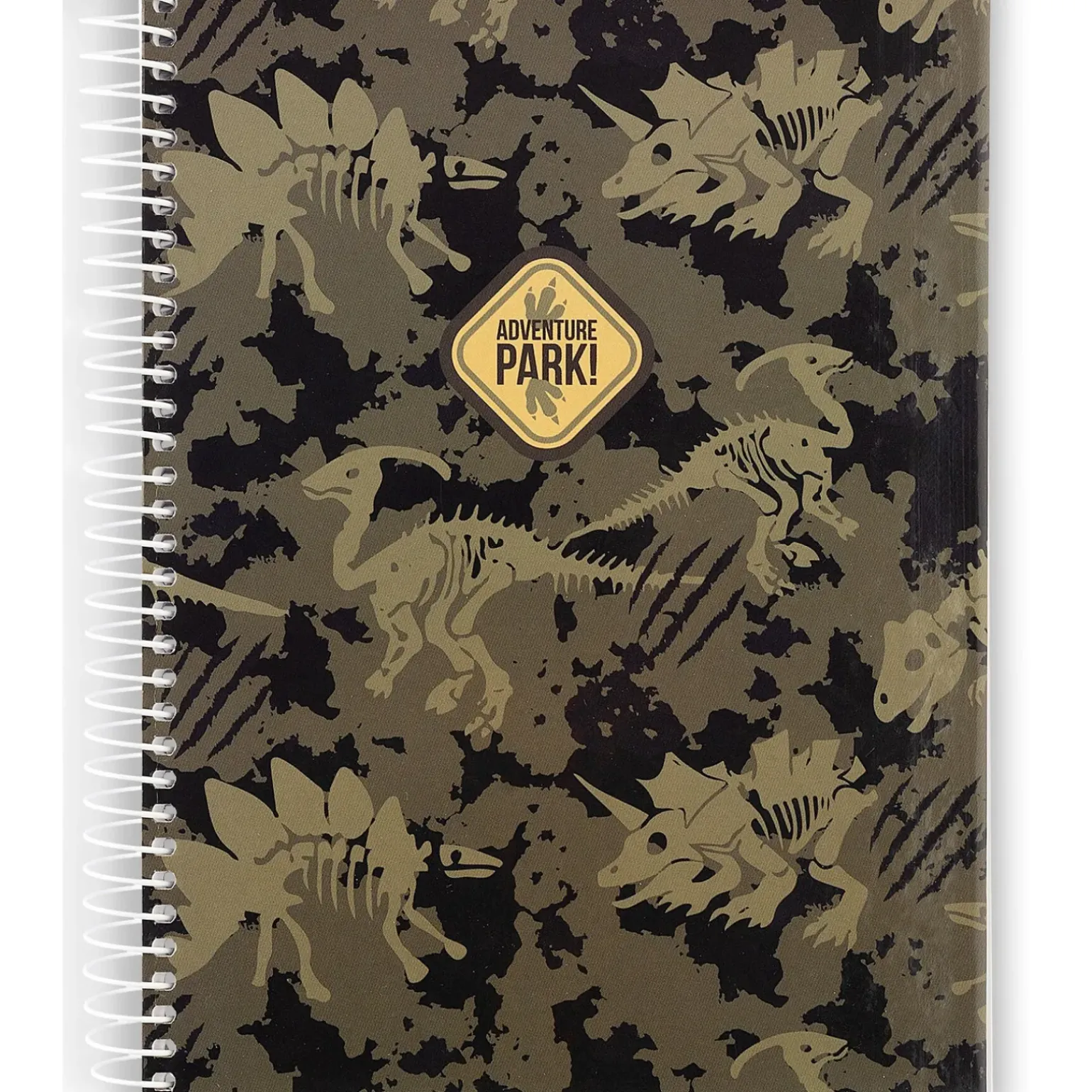 Caderno Espiral A5 Capa Dura Pautado 100 Folhas T-Rex Note!