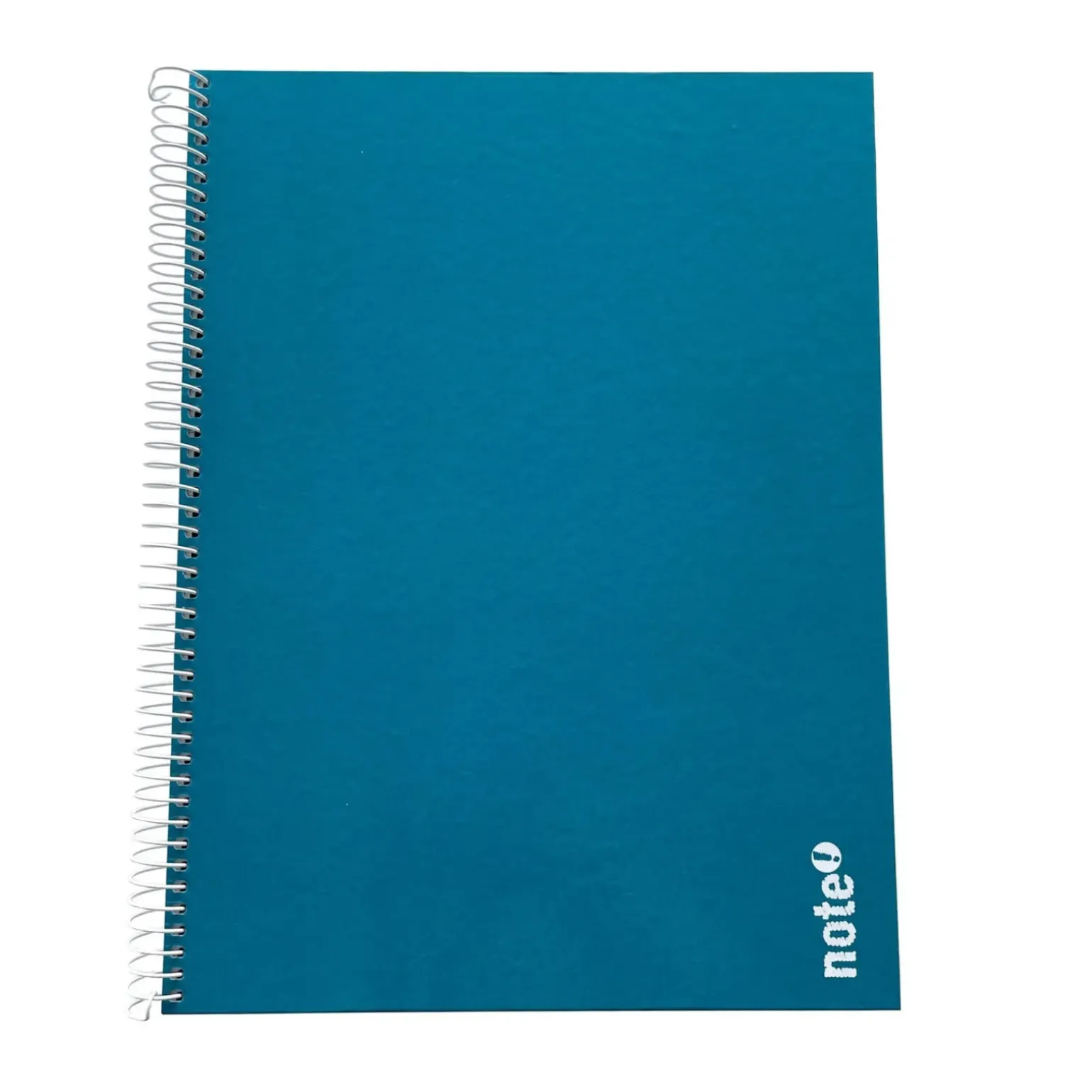 Caderno Espiral A5 Capa Dura Quadriculado 100Folhas Azul TecnoColor