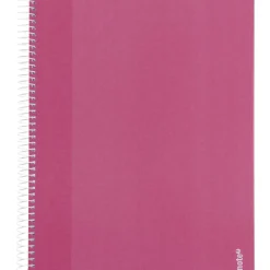 Caderno Espiral A4 Capa Dura Rosa