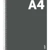 Caderno Espiral A4 80 Folhas 70G Liso Tecnoline Note!
