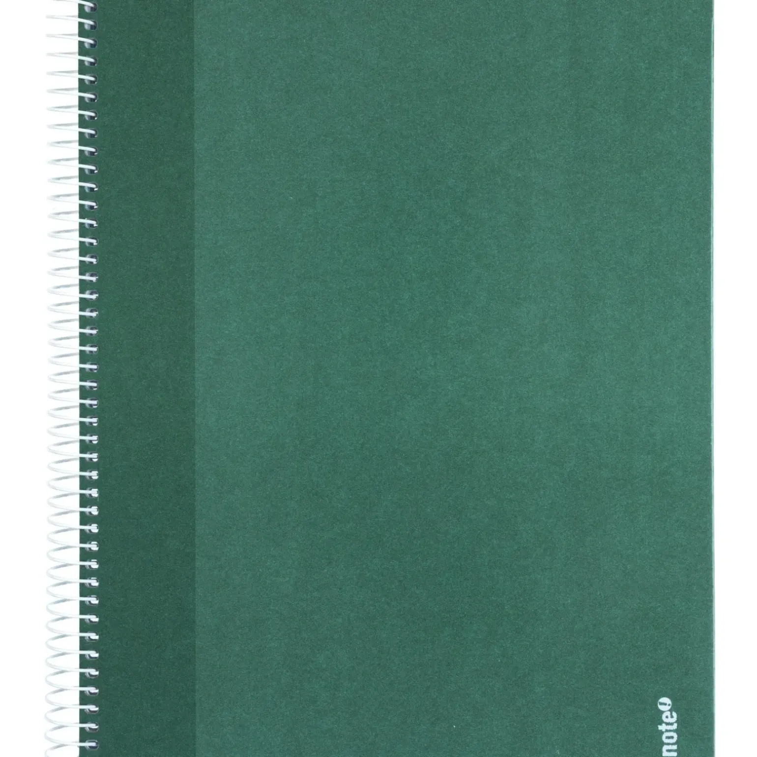 Caderno Espiral A4 Pautado Capa Dura Verde Escuro