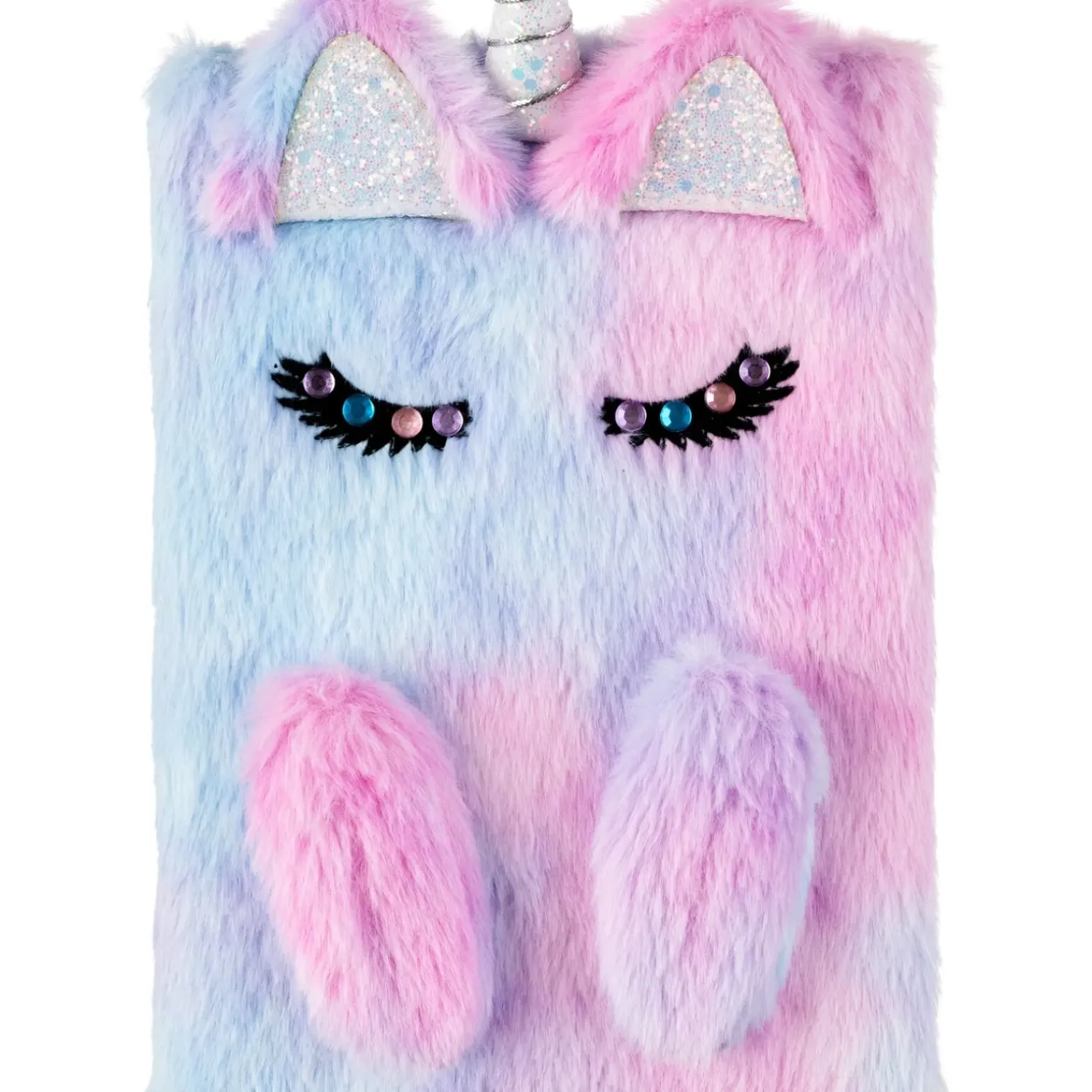 Caderno Gift A5 80 Folhas Peluche Unicorn