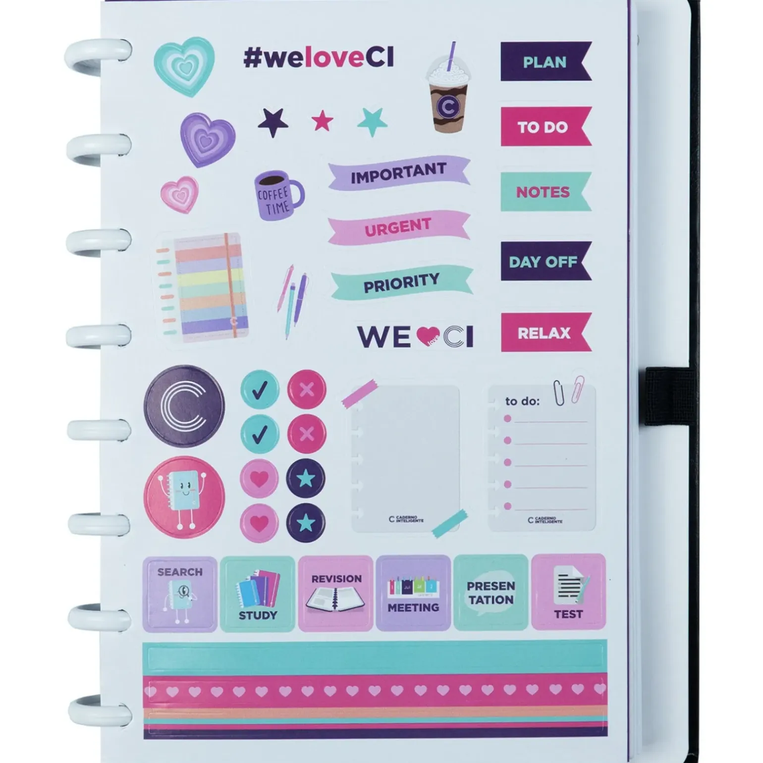 Caderno Inteligente A5 Premier Preto CI