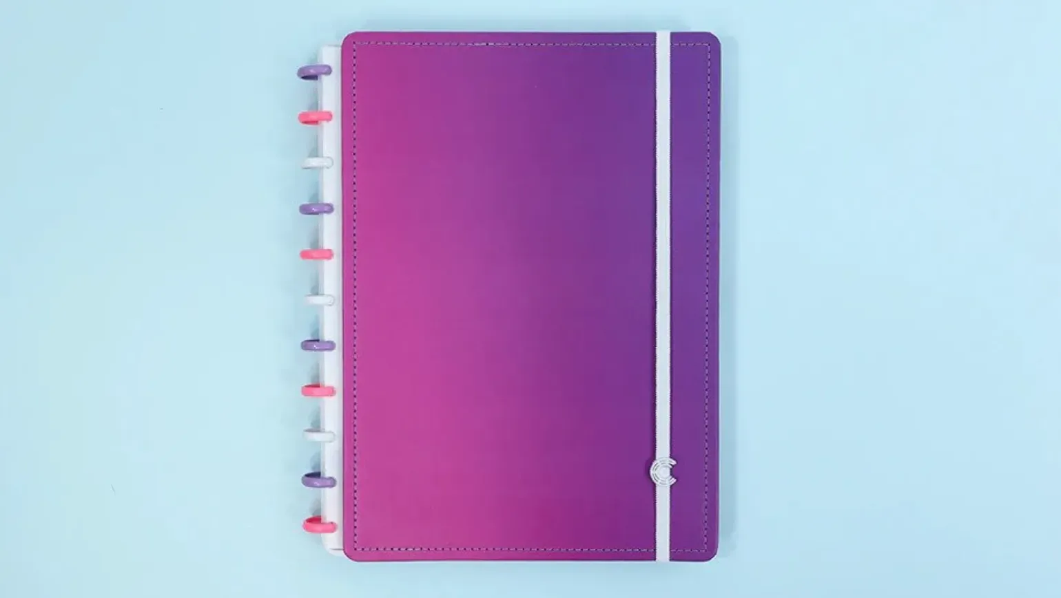 Caderno Inteligente Espiral A5 Ultraviolet by Yasmin Galvão