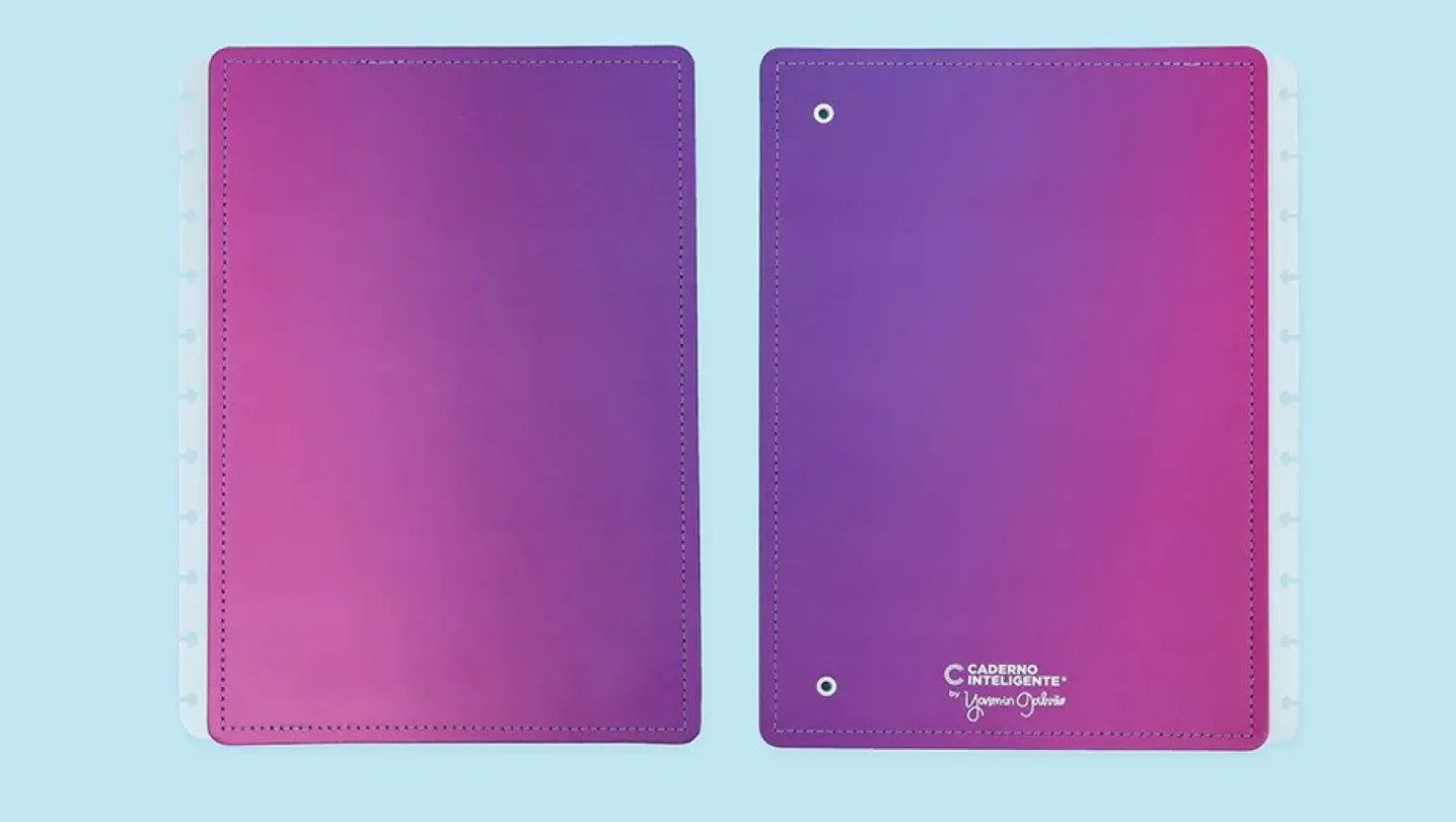 Caderno Inteligente Espiral A5 Ultraviolet by Yasmin Galvão