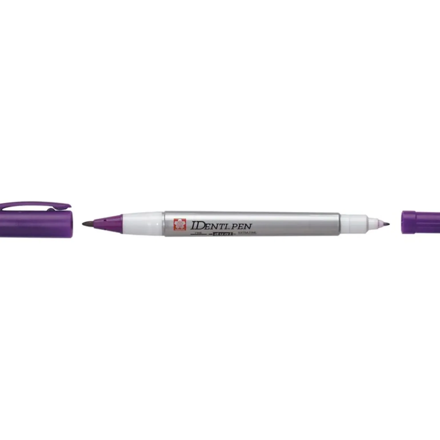 Caneta Permanente Dupla Identi Pen Purpura Sak