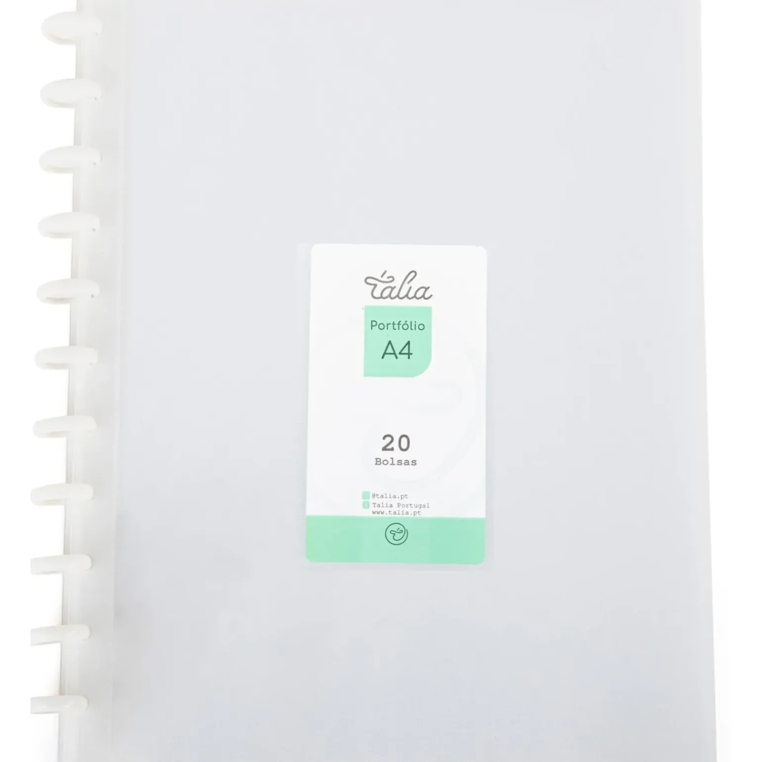 Capa Catálogo A4 20 Bolsas Transparentes Talia