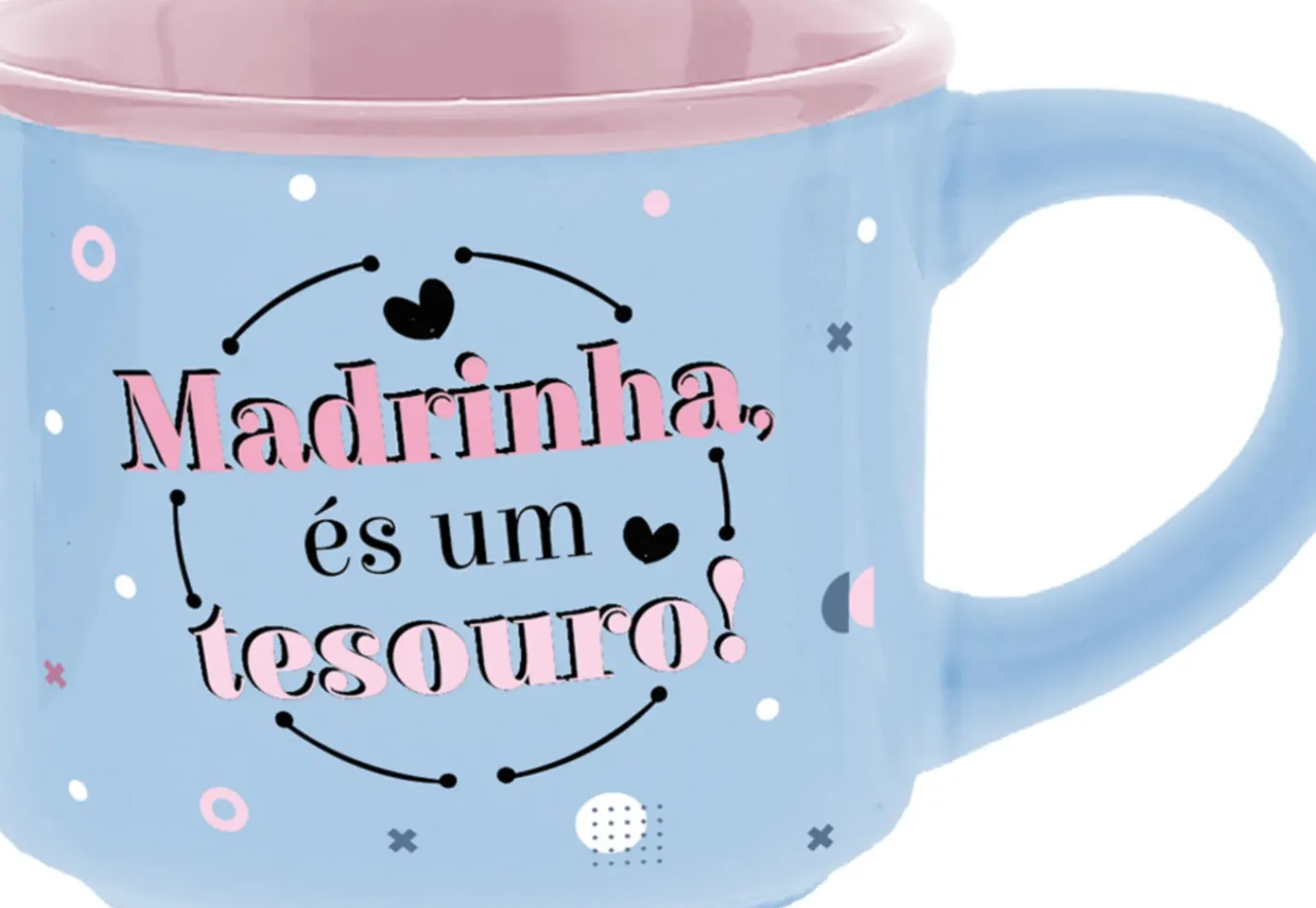 Chávena 50ml - Madrinha, És Um Tesouro