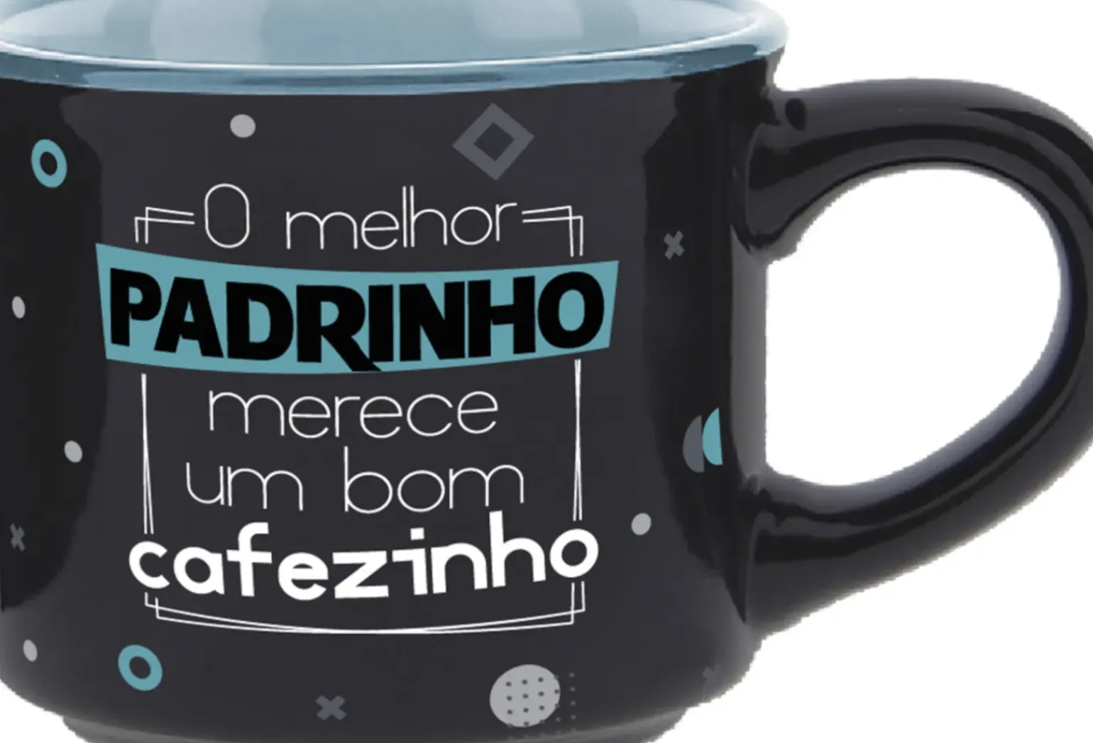 Chávena 50ml - Melhor Padrinho Merece Bom Cafezinho
