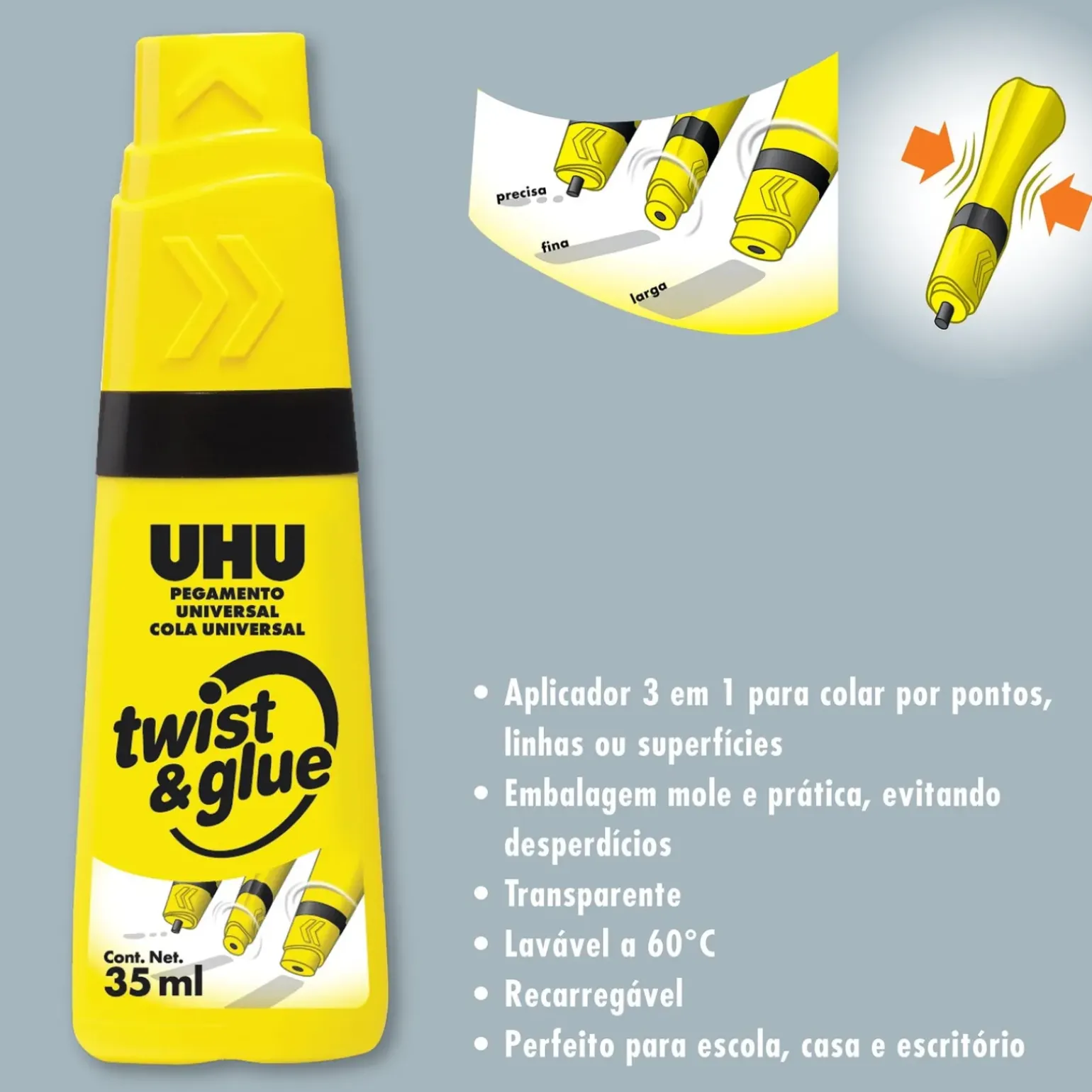 Cola Twist And Glue 35ml UHU