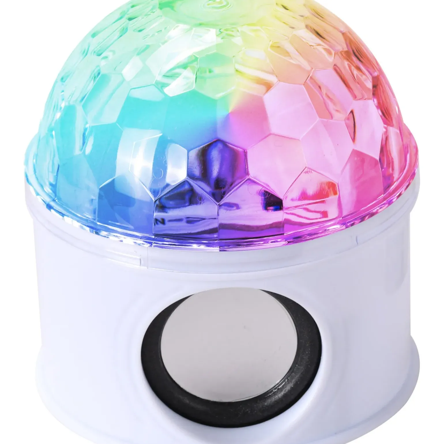 Coluna Sem Fios Bola Led Disco USB