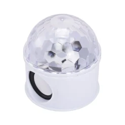 Coluna Sem Fios Bola Led Disco USB